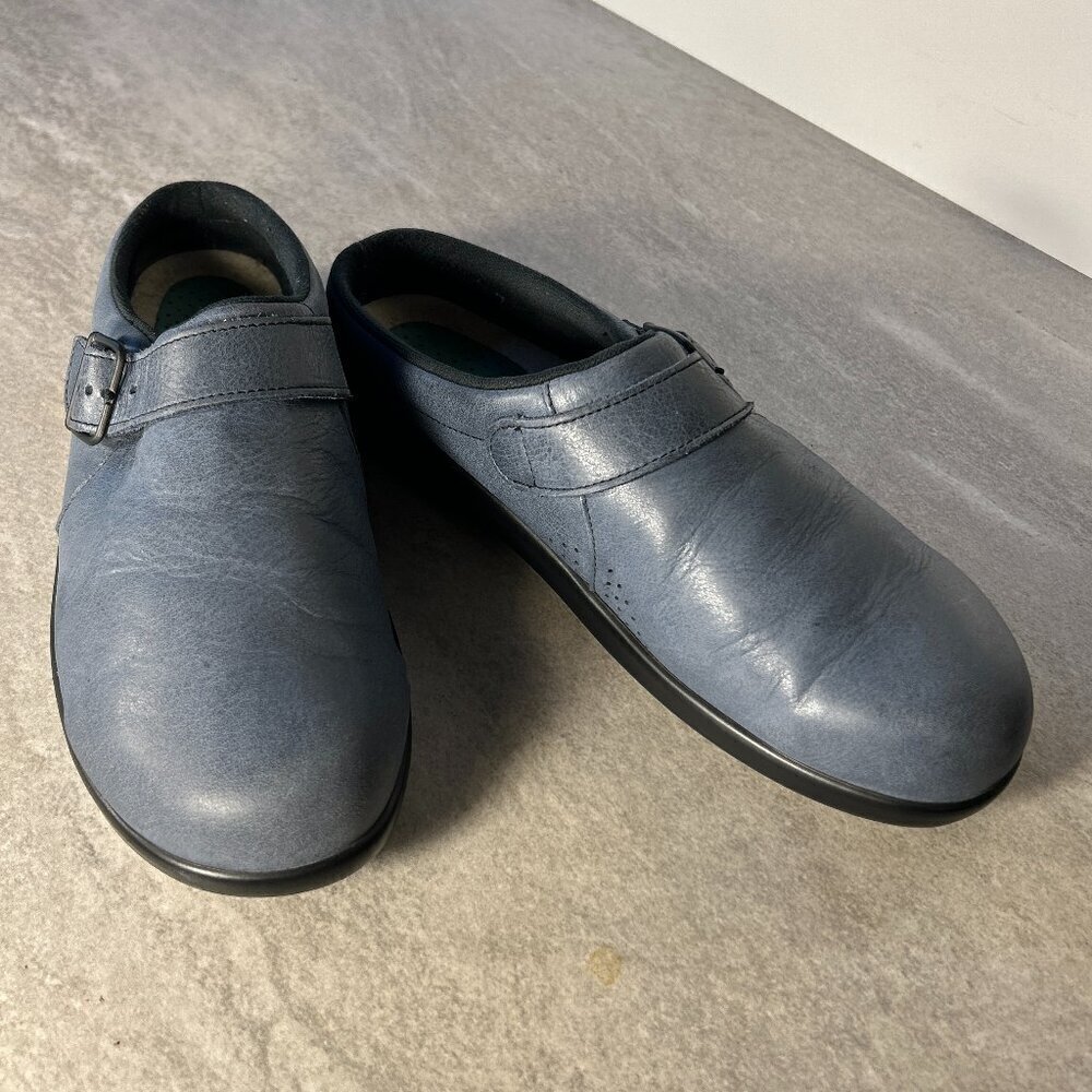 SAS SZ8.5 Dusty Blue Everyday Slide Tripad Comfort Clog Slide Support Ortho Work